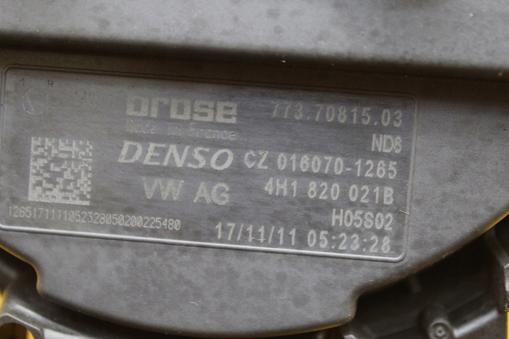 фото №6, Вентилятор повітродувка обдув audi a6 c7 4h1820021b 7737081503