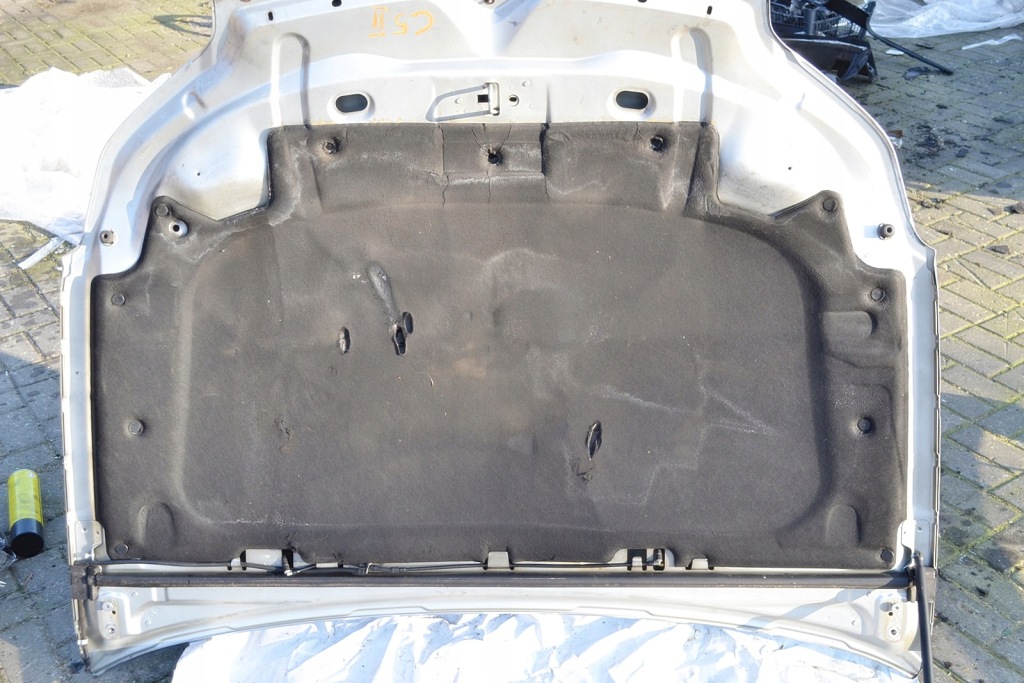 Citroen c5 fl 2004-2008 капот крышка двигателя молдинг хром серебристая в Украине