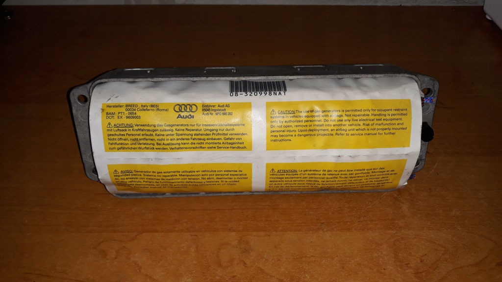 фото №1, Подушка пассажира подушка безопасности audi a3 8p оригинал