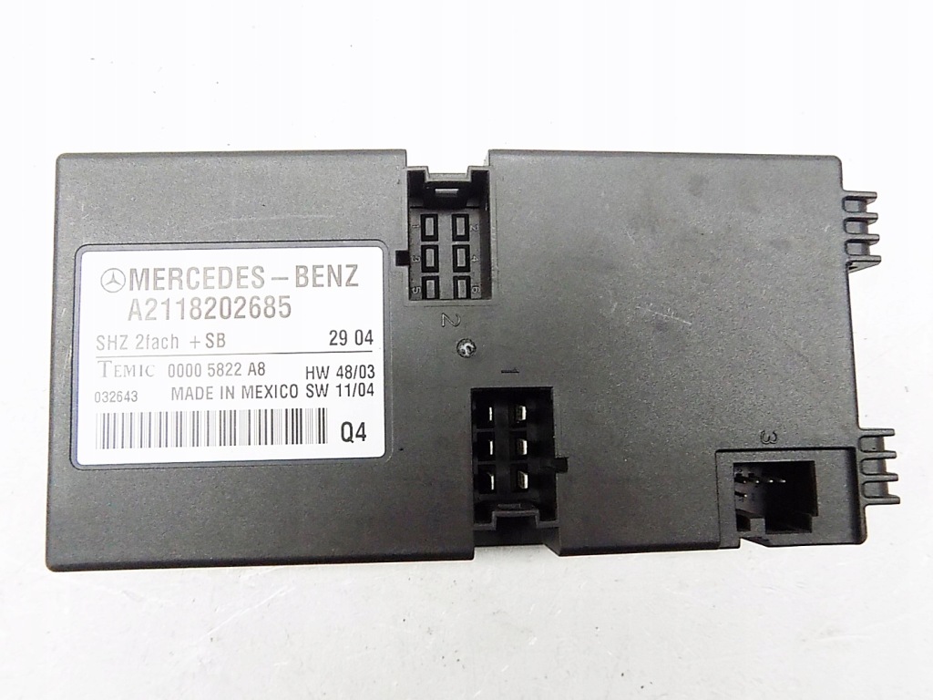 фото №1, Модуль сидіння - mercedes e-klasa w211 cls w219