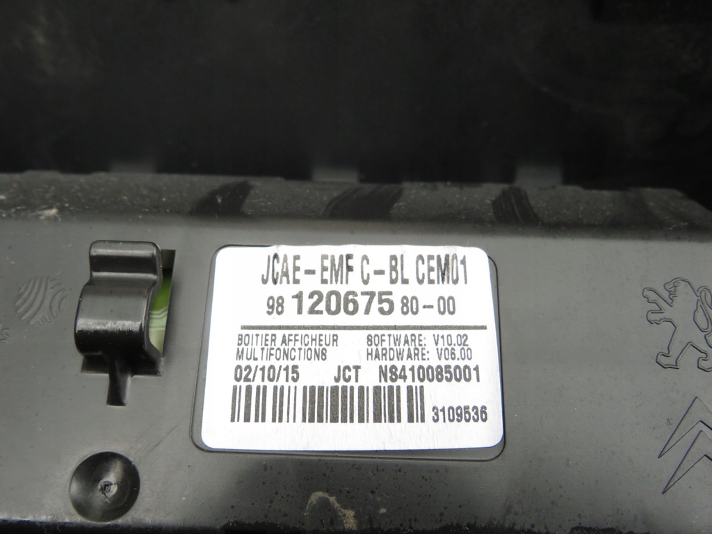 фото №2, Панель радіо jumpy expert 9812067580