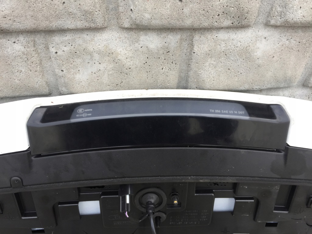 фото №4, Crossland x спойлер спойлер кришки багажника стоп