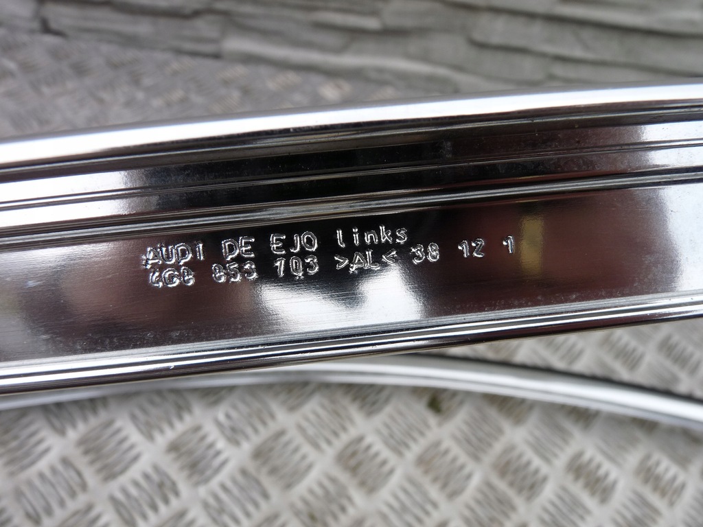 фото №6, Audi a7 4g 4g8 молдинг хромована права дах