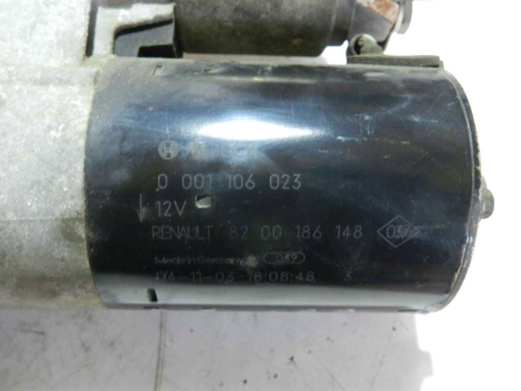 Стартер bosch renault 2.0 16v 8200186148 0001106023 с Разборки