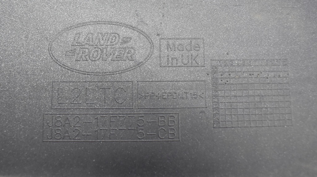 фото №6, Range rover velar накладка спойлер диффузор org