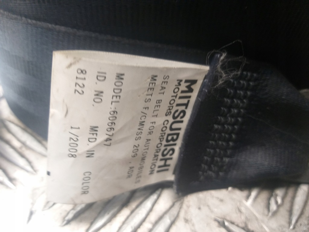 фото №5, Подушка безопасности водителя пассажира ремни перед outlander ii