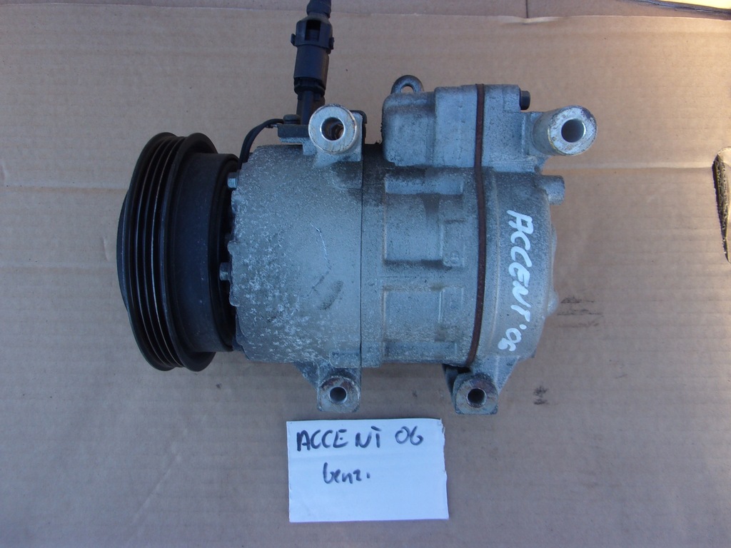 фото №1, Accent iii 06-10 компресор кондиціонера