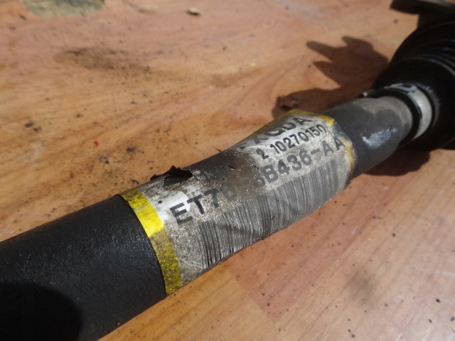 фото №4, Ford tourneo courier 2015 1,5 tdci приводной вал правая org