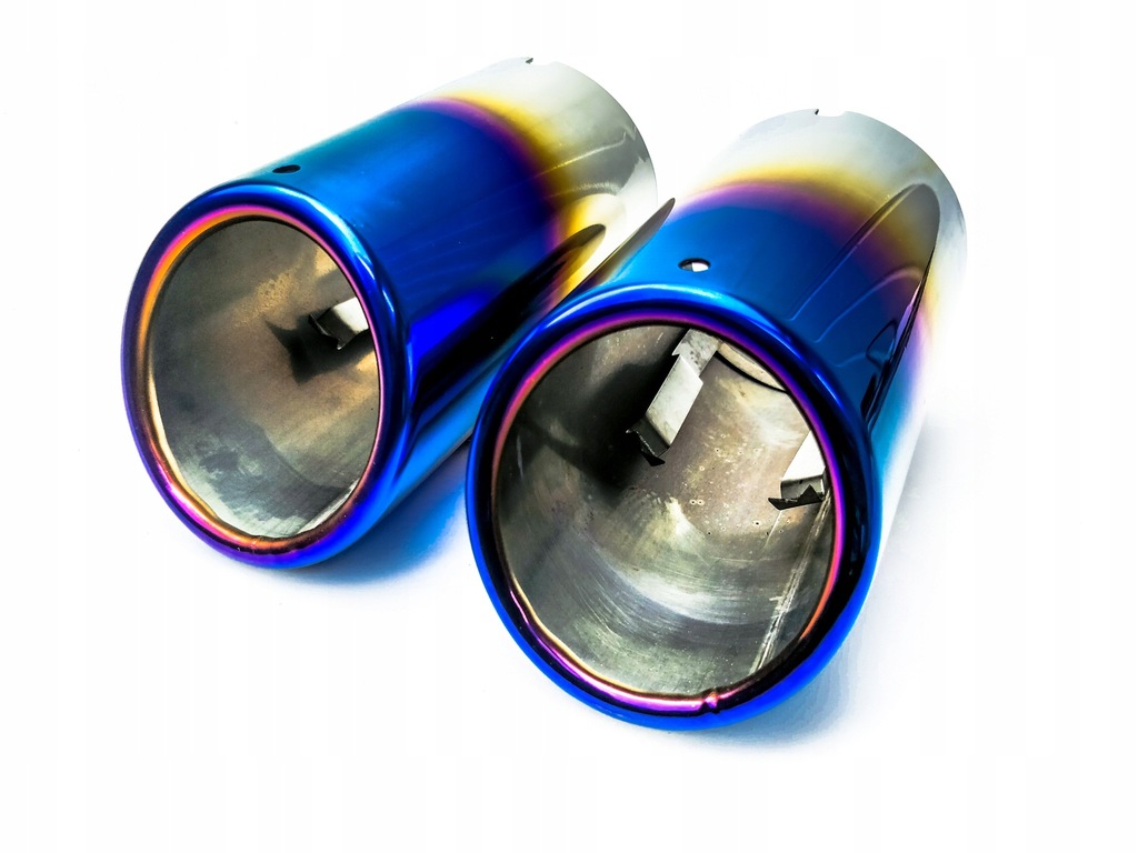 фото №7, Наконечники вихлоп накладки audi a4 b8 q5 67 - 70mm