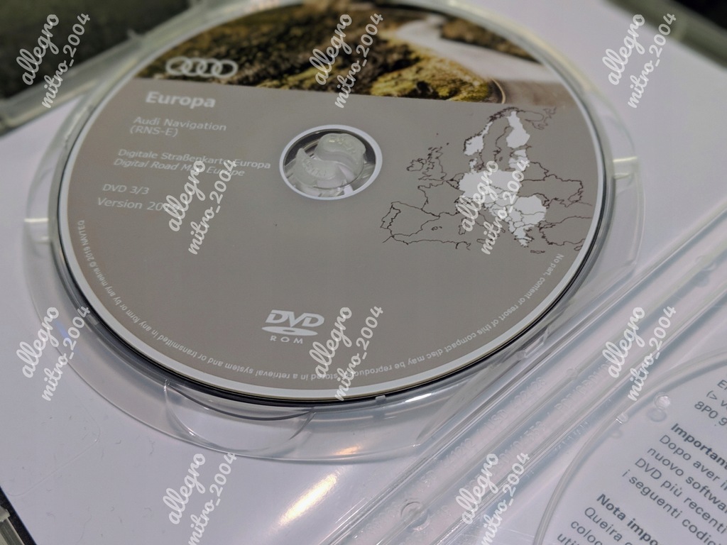 фото №4, Карта audi rns-e polska audi rns-e 2019 a4 b6 b7 a6