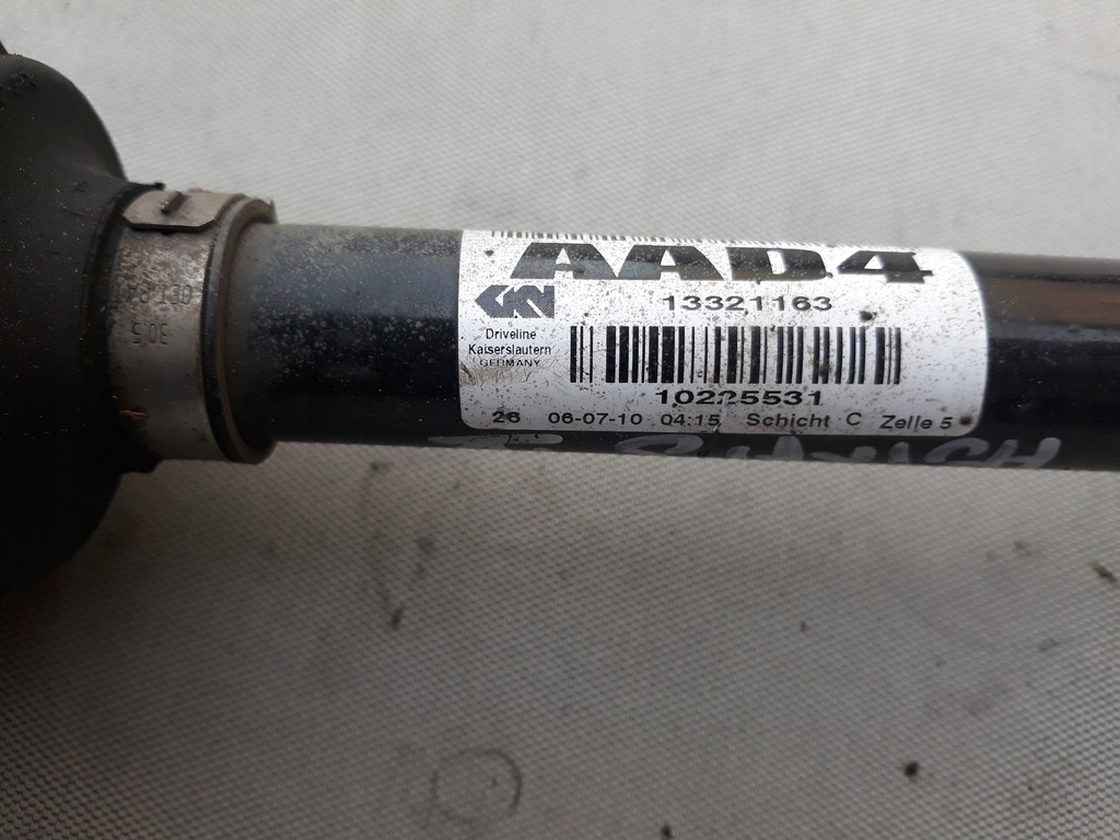 фото №4, Opel astra j iv 1.3 cdti привідний вал ліва