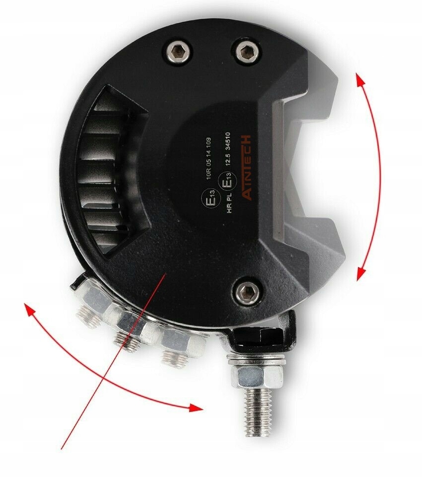 фото №6, Панель led лампа робоча протитуманна фара 18w cree 1800lm