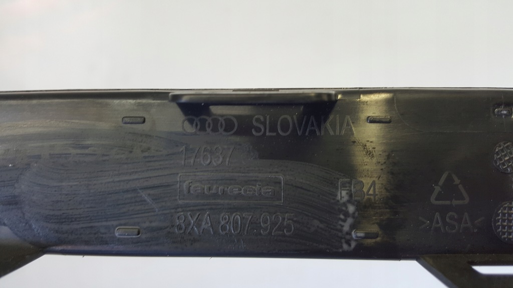 фото №6, Audi a1 s line 8xa lift молдинг бампера задняя 14-18r