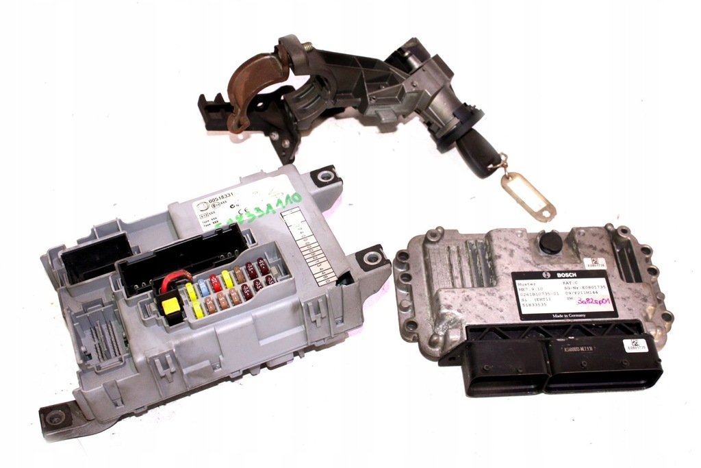 фото №1, Набор стартовый бортовой компьютер bsi fiat doblo 1.4