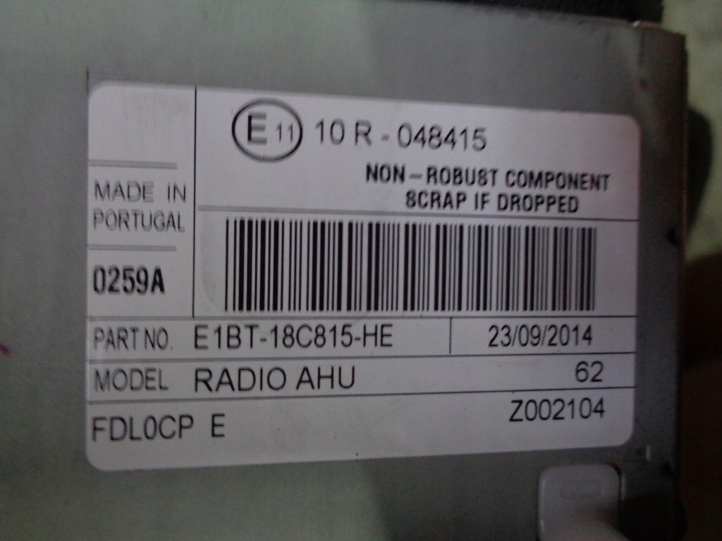 фото №2, Ford c-max mk2 lift grand радіо радіопрогравач