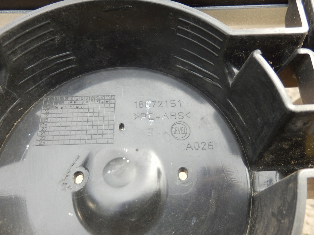 фото №9, Fiat ducato iii lift решётка радиатора решётка радиатора бампер перед