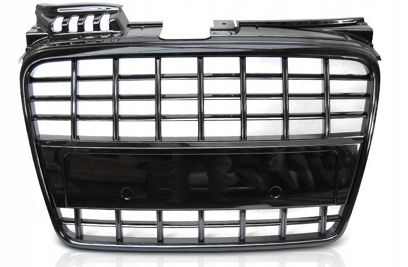 фото №2, Решётка радиатора решётка радиатора audi a4 b7 04-08 s8 look black блеск