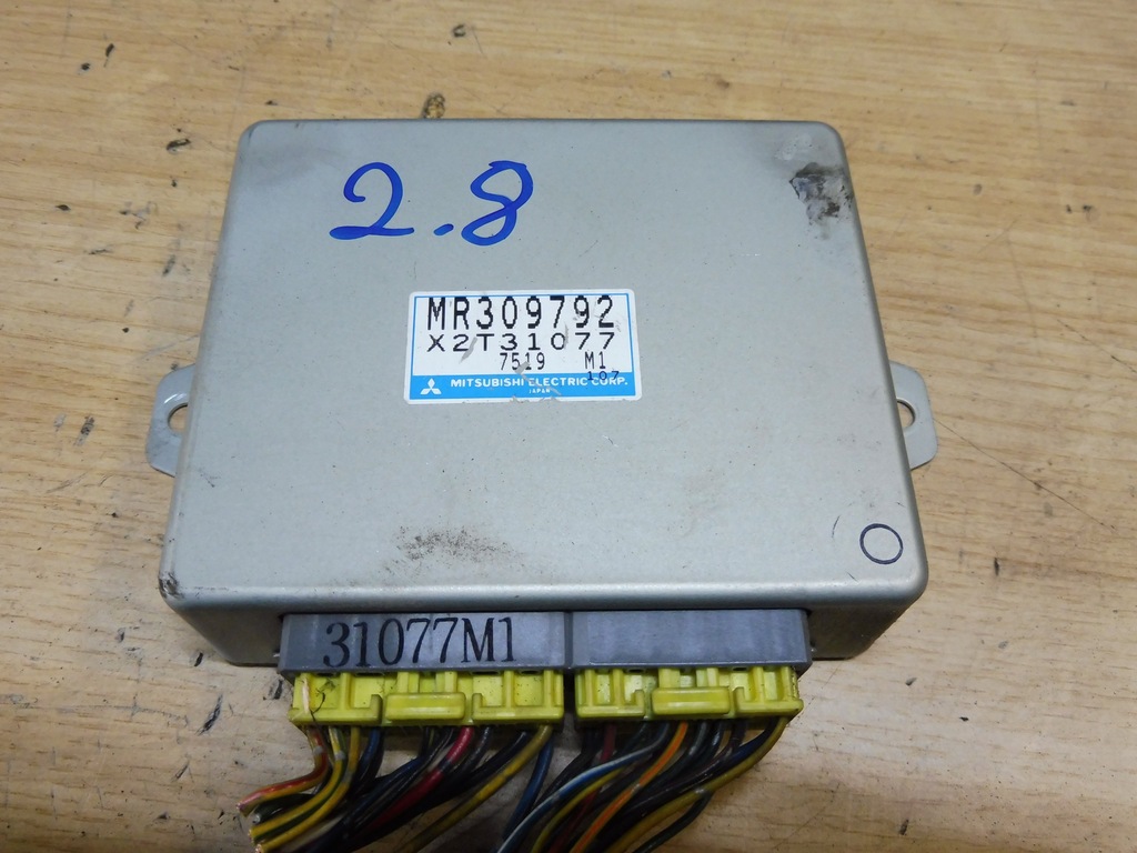 фото №1, Pajero ii бортовой компьютер блок управления модуль 2,8 tdi