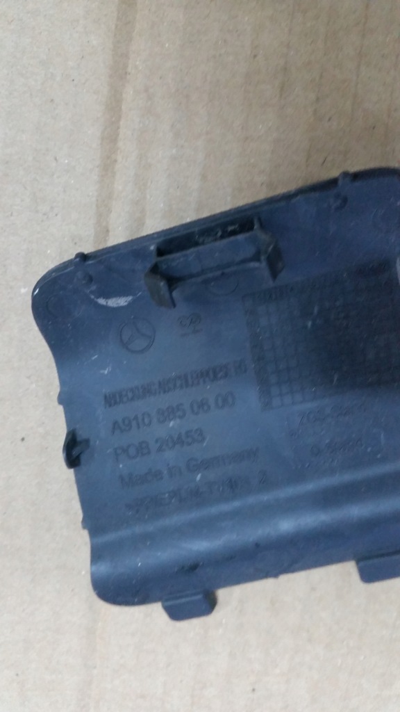 фото №3, Mercedes-benz оригінальний номер a9108850600 sprinter заглушка бампера