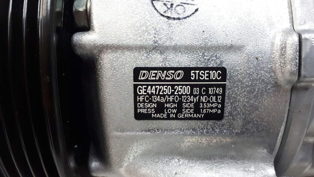 фото №13, Компресор кондиціонера org yaris ge447250-2500