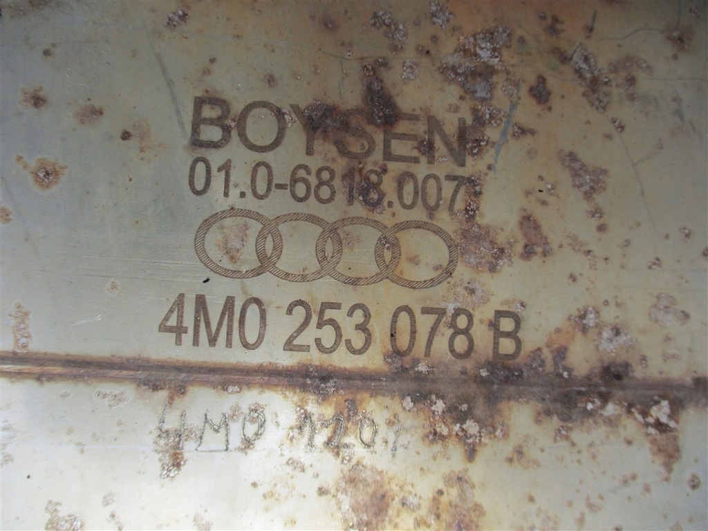 фото №5, Гаситель выхлоп audi q7 4m ii 3.0 tdi 4m0253078b