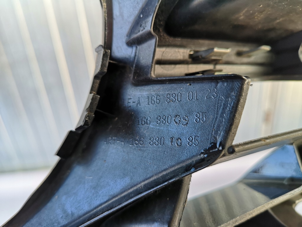 фото №7, Mercedes ml w166 - решітка радіатора, решітка радіатора polecam