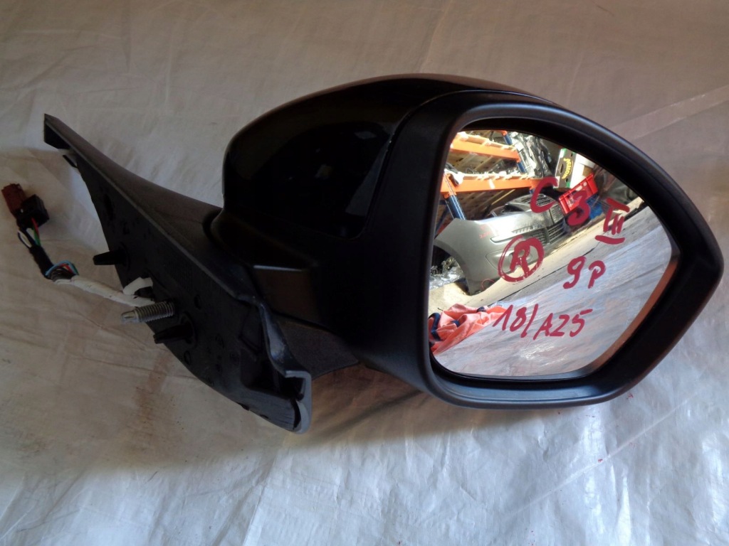 фото №8, Citroen c3 iii 2017- дзеркало праве 9 pin