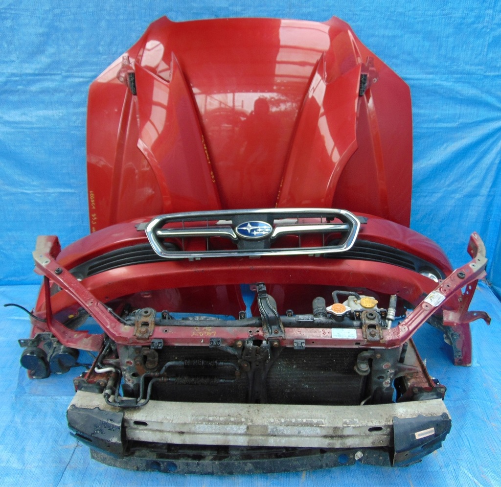 фото №7, Subaru legacy iv 03-09 бензин бампер перед