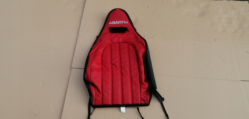 фото №1, Обивка спинка сиденье правое fiat abarth кожа