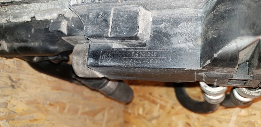 фото №7, Радиатор комплект + вентиляторы bmw e46 2,0d