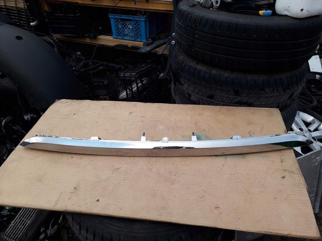 фото №1, Накладка хром молдинг крышки renault scenic iv