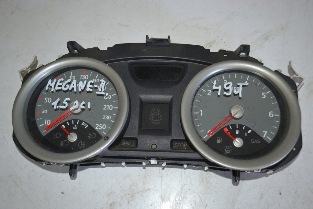 фото №1, Лічильник прилади renault megane ii 1.5dci 8200292049