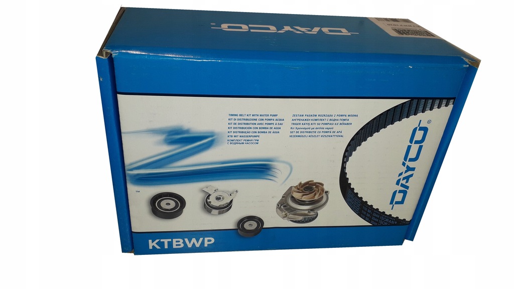 фото №1, Dayco ktbwp7610 насос водяна + набір ремінь розподільного валу