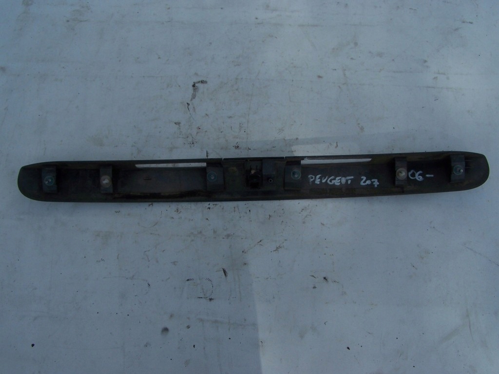 фото №5, Peugeot 207 накладка молдинг крышки 06-