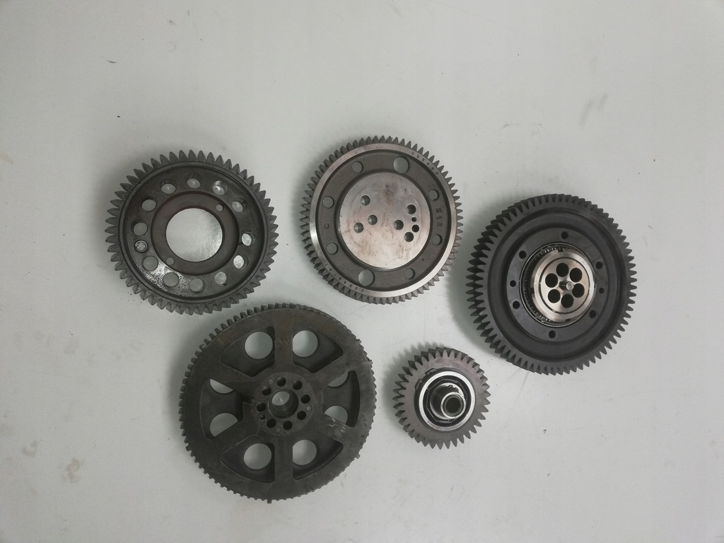 фото №2, Комплект колеса 5 kół розподільного валу двигун renault gama t range c k