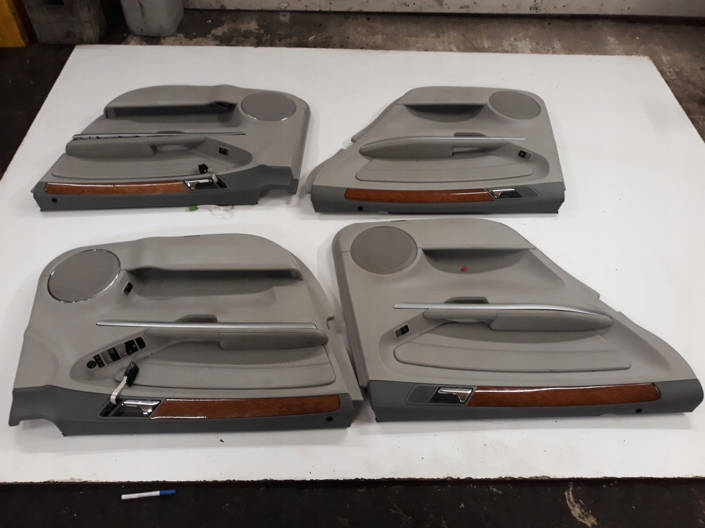 фото №1, Обшивки кожа комплект светлый mercedes w164 gl 07-