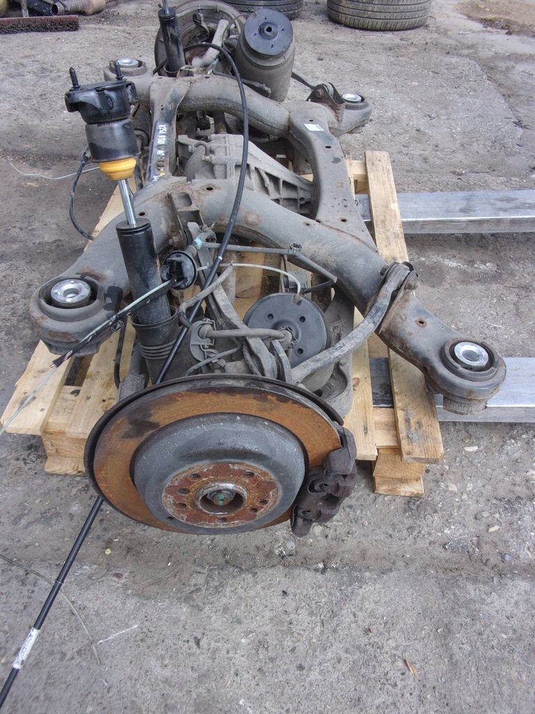 фото №4, Mercedes w251 балка подвеска задняя задние