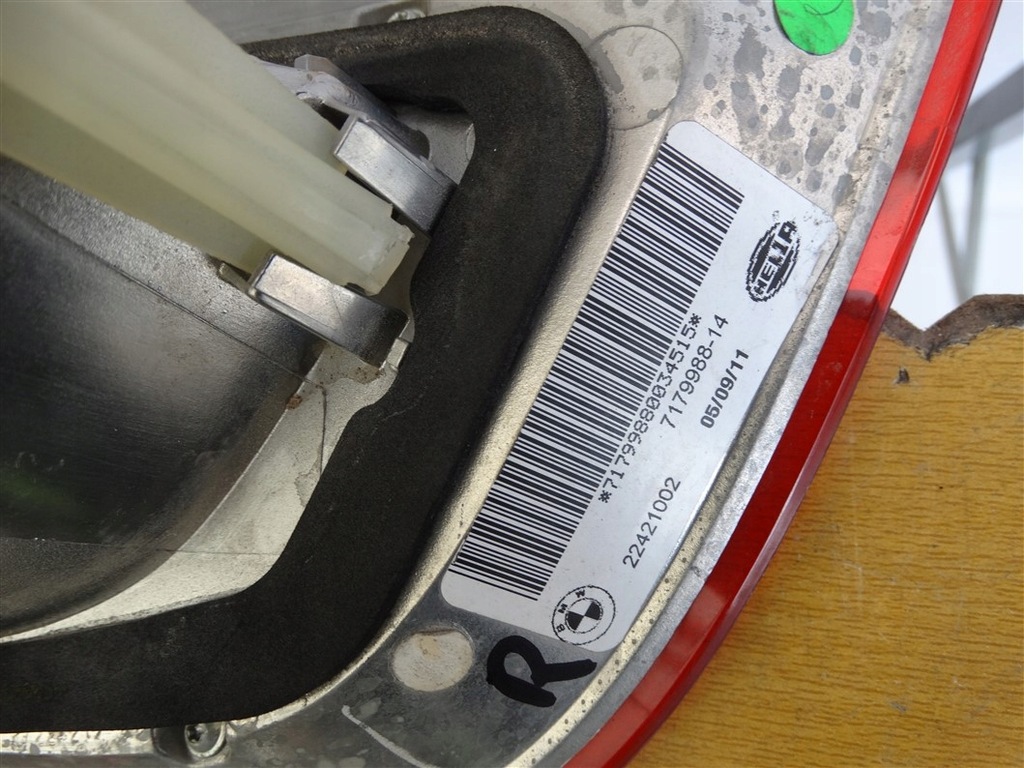 фото №8, Лампа правая задняя w крышка bmw x6 e71 2008-2011