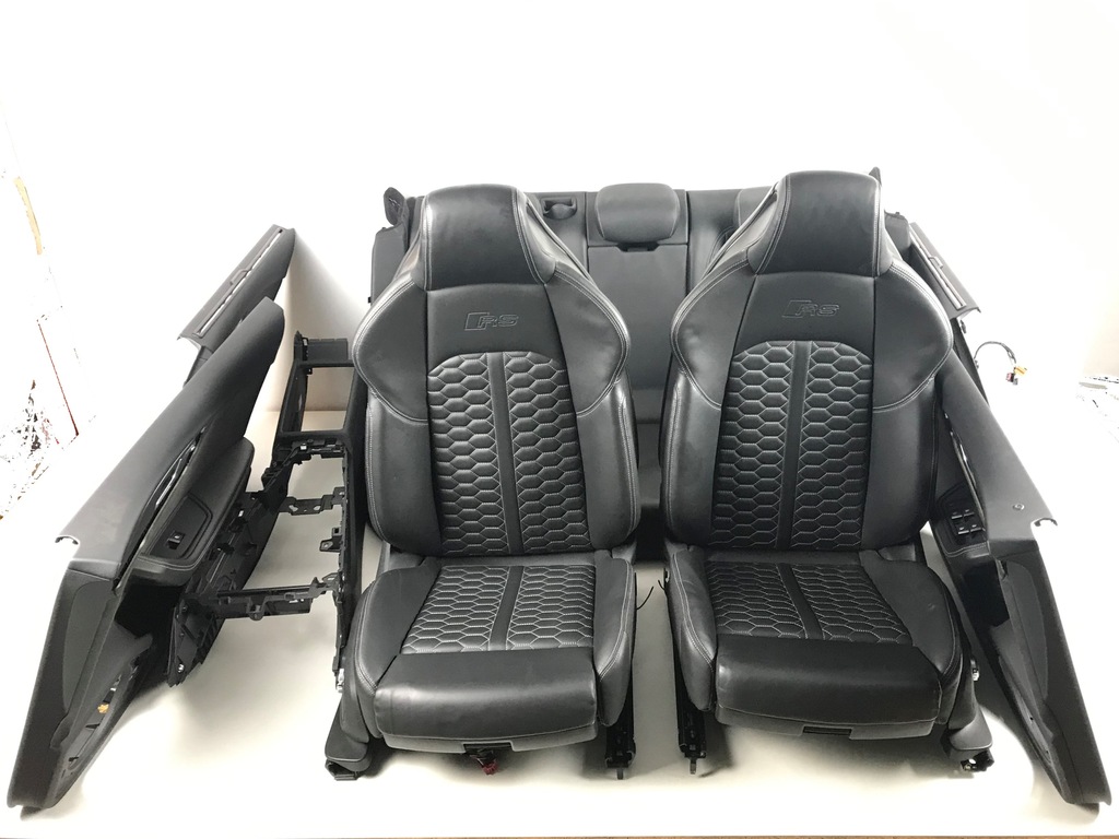 фото №1, Сидіння заднє сидіння салон audi rs4 b9 8w шкіра масаж