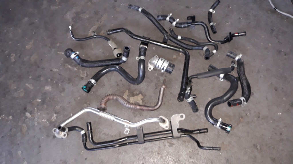 фото №3, Kia niro 2018 гібрид waz труба шланг wody трубка