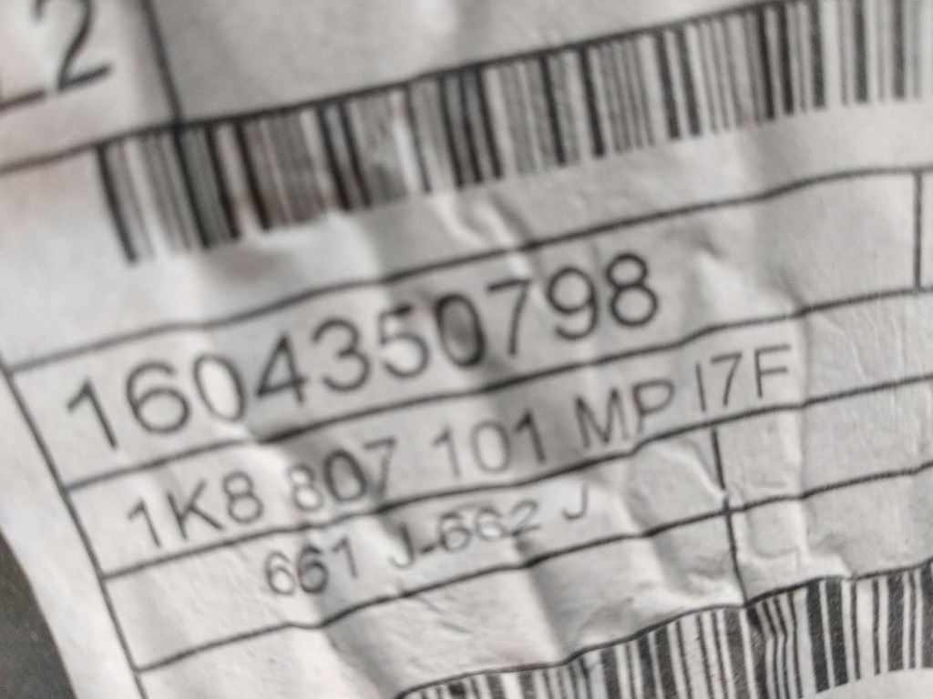 фото №10, Vw scirocco lift бампер передний перед 2014- 1k8