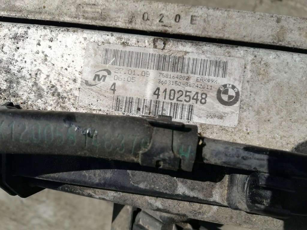 фото №8, Bmw 1 e81 e87 lift радіатор радіатор 116 i