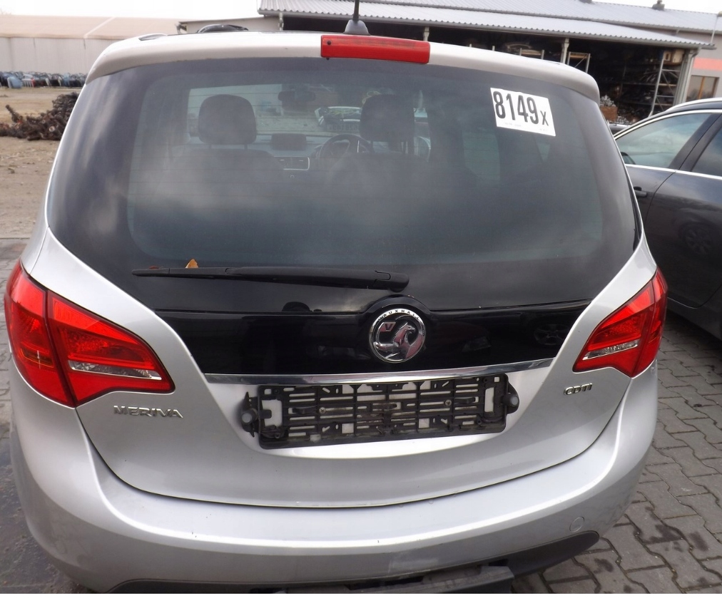 фото №1, Opel meriva b кришка багажника задня комплектна z157