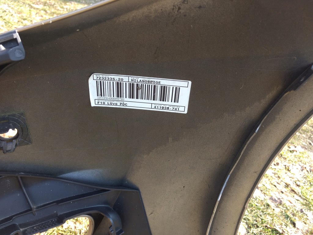 фото №6, Бампер перед bmw 5 f10 передній