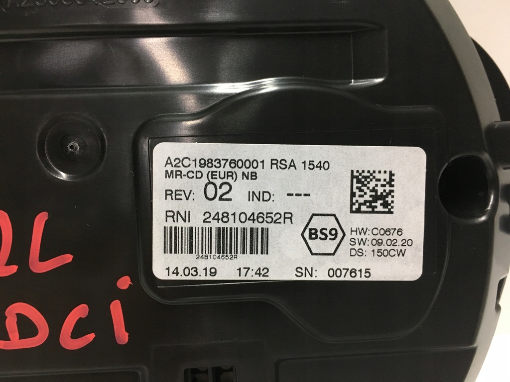 фото №6, Renault talisman 2.0 dci лічильник прилади 248104652r