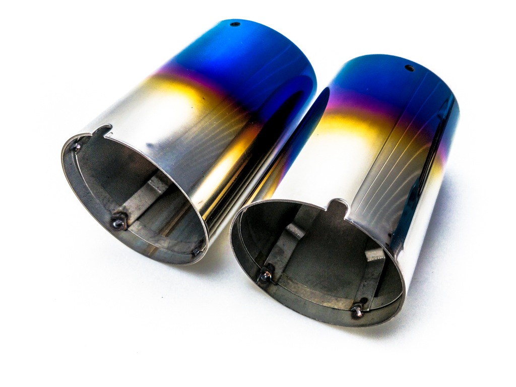 фото №13, Наконечники вихлоп накладки audi a4 b8 q5 67 - 70mm