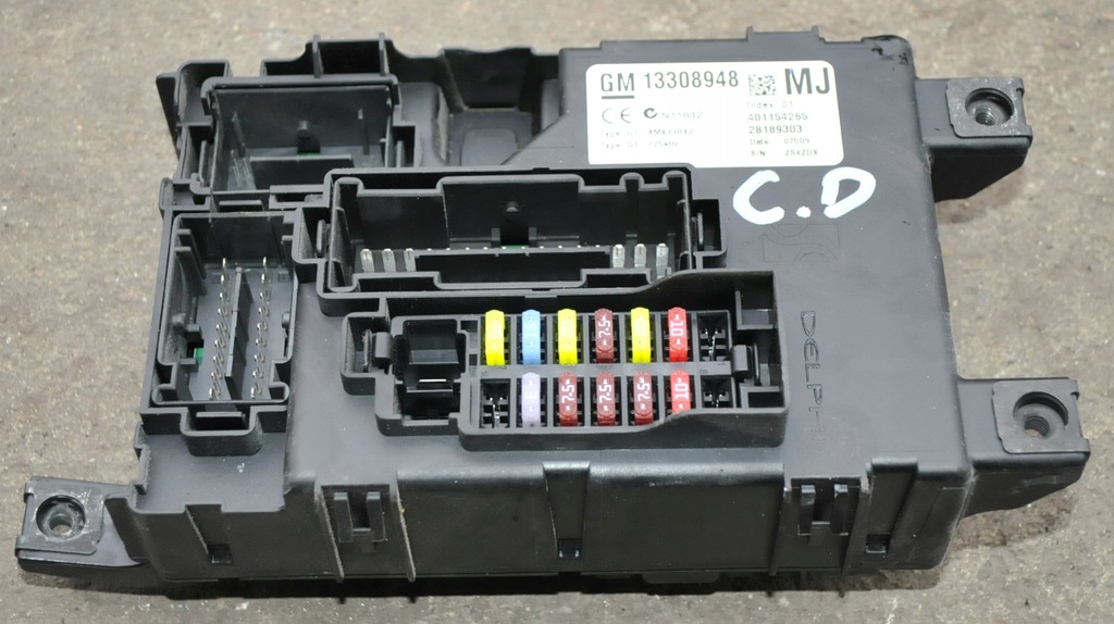 фото №1, Модуль bsi коробка предохранителей mj opel corsa d