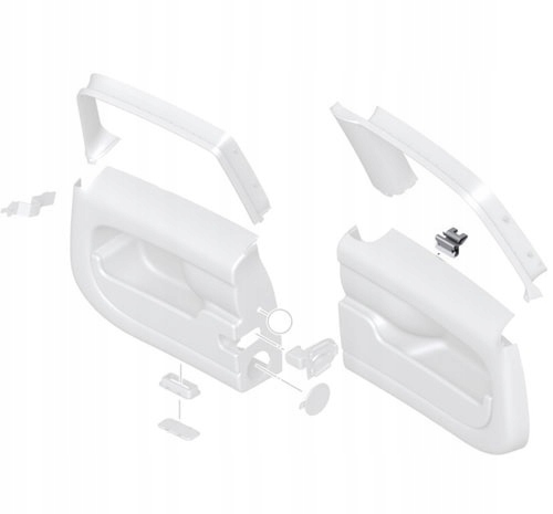 фото №3, Пряжка крепление обшивка дверь mini r50 r53 r55