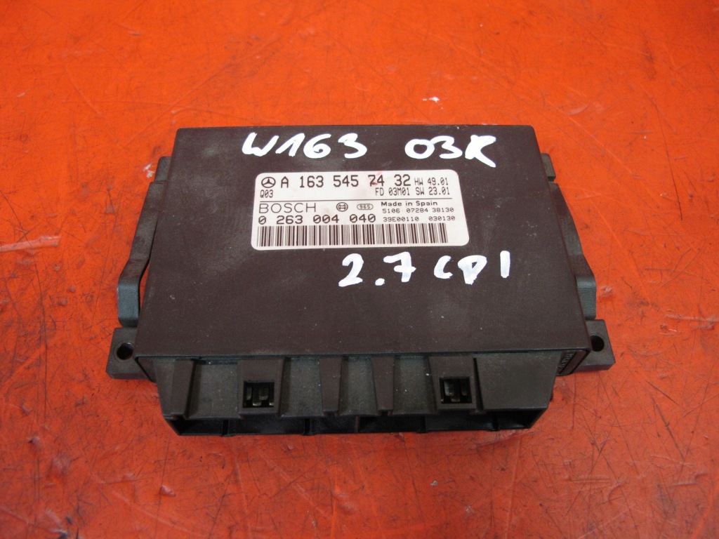 фото №1, Mercedes ml w163 модуль pdc парковки 0263004040