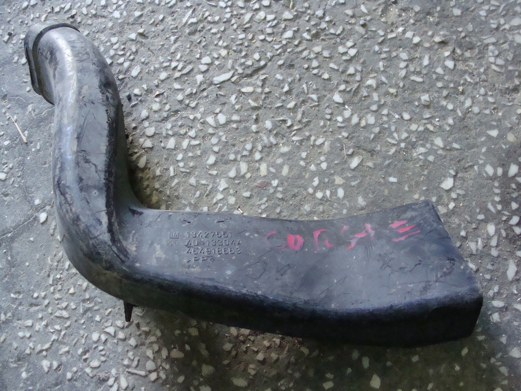 фото №1, Впуск воздухозаборник труба воздуха opel corsa 13427551